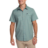 Howler Brothers Howler Brothers H Bar B Snapshirt - Power Lines : Smoke Blue.