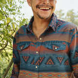 Howler Brothers Sheridan Flannel - Canyon Codes : Skyfall