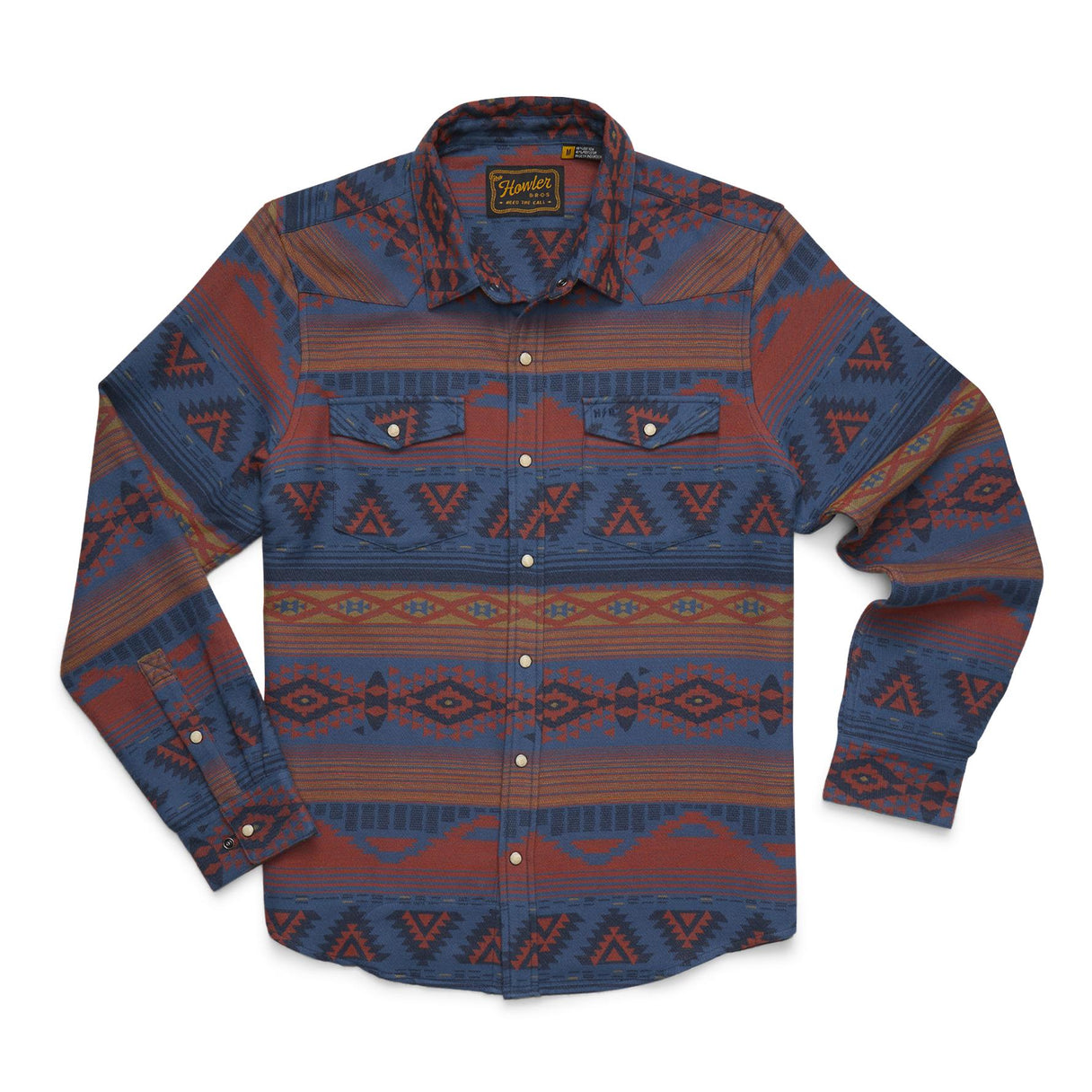 Howler Brothers Sheridan Flannel - Canyon Codes : Skyfall