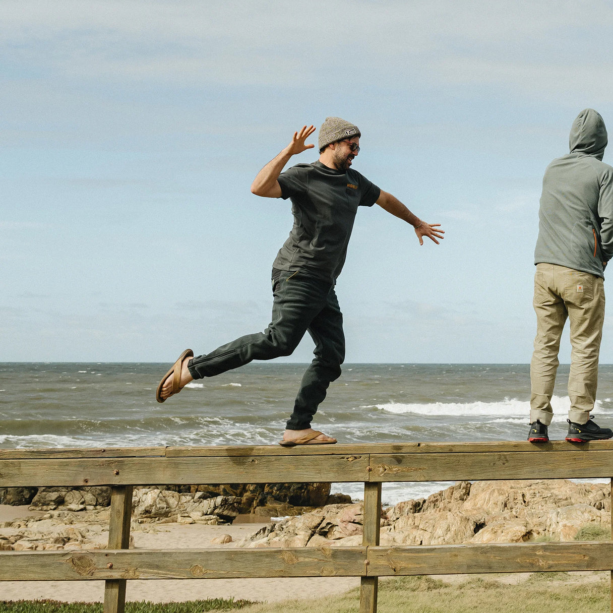 Howler Brothers Free Range Fleece Pants - Carbonite