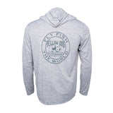 Patagonia M's Cap Cool Daily Hoody - Feather Grey - YD Logo