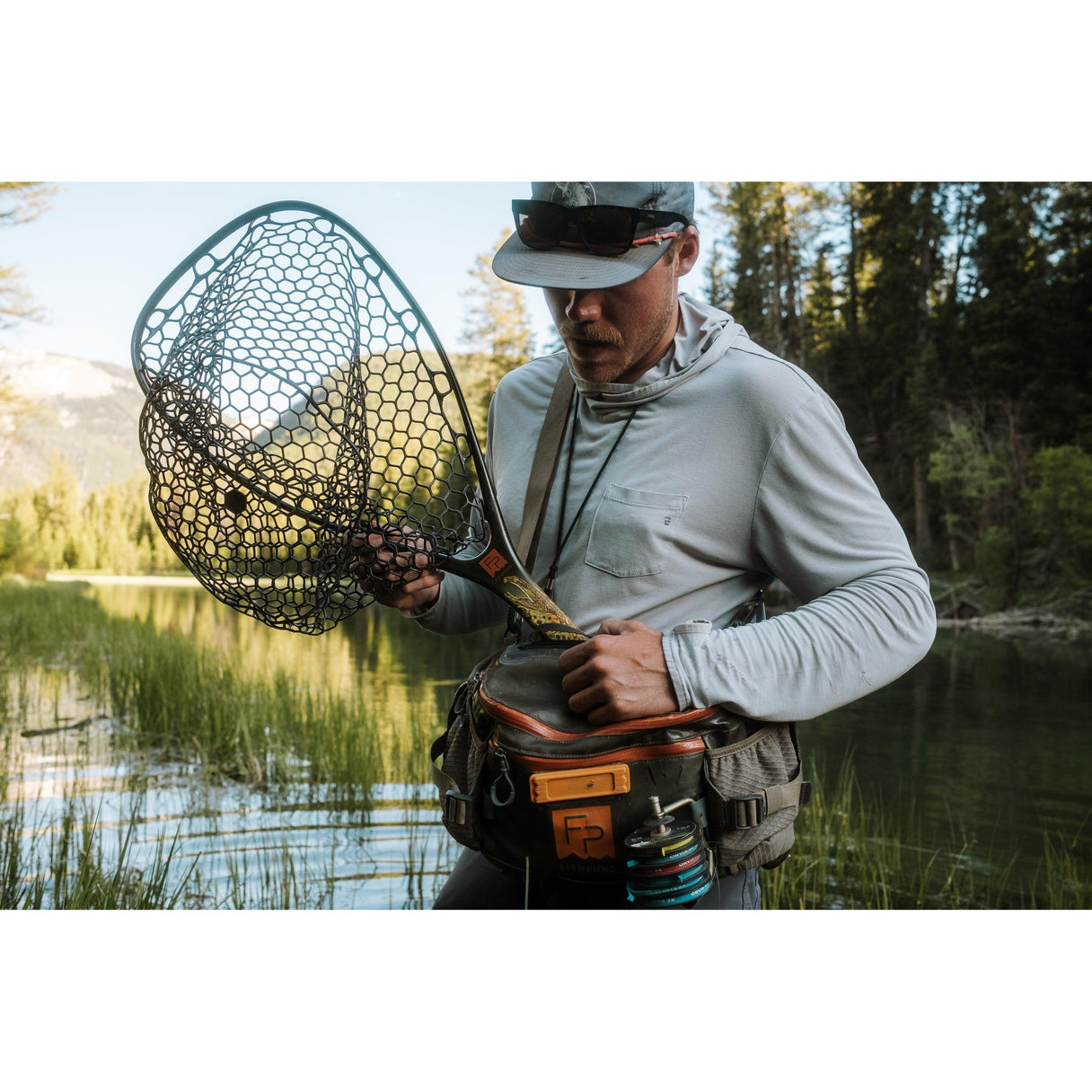 Fishpond Limited Edition Nomad Middle Fork Net - Hook Jaw Fishpond Limited Edition Nomad Middle Fork Net - Hook Jaw