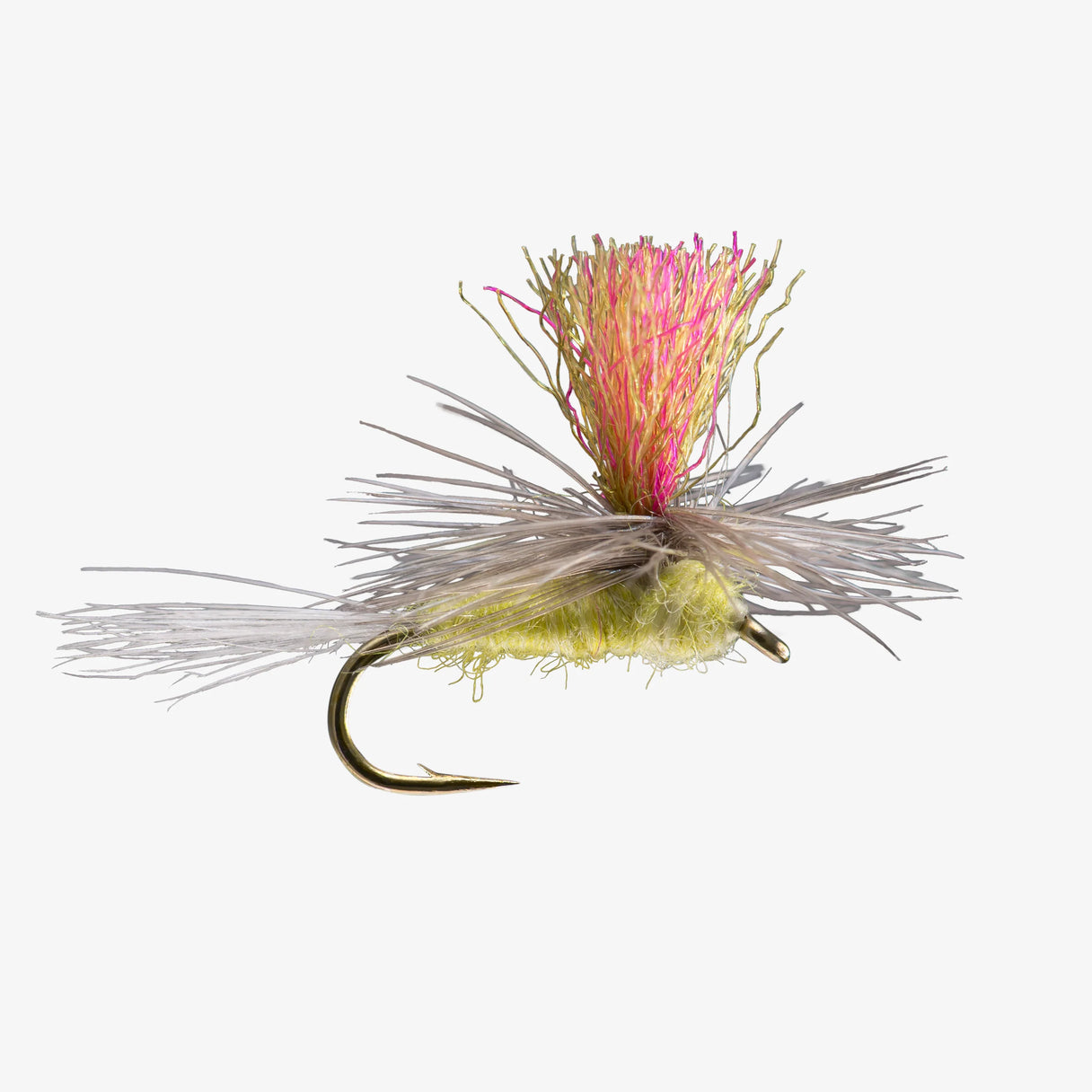 Rio Hi Vis Parachute Dry Fly, PMD / 18