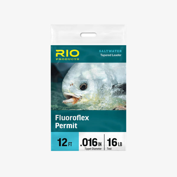 RIO Fluoroflex 12' Permit Leader