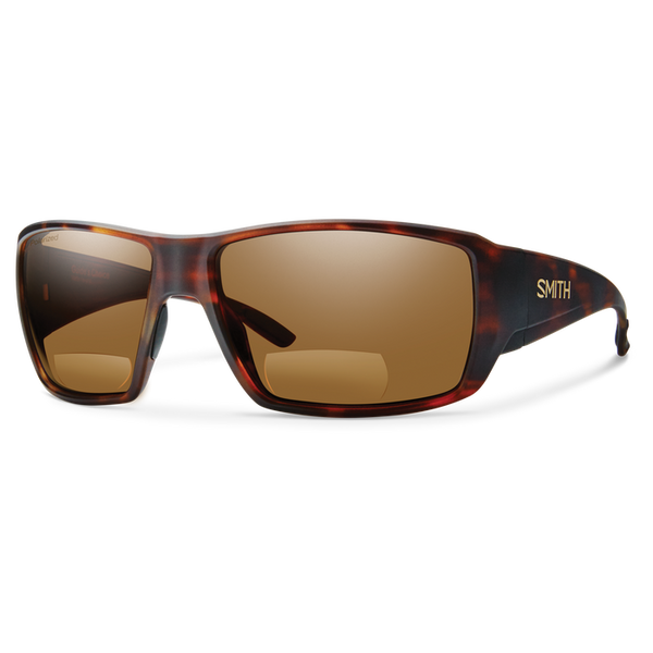 Smith Smith Guide's Choice Bifocals - Matte Havana/Polarized Brown +2.00.