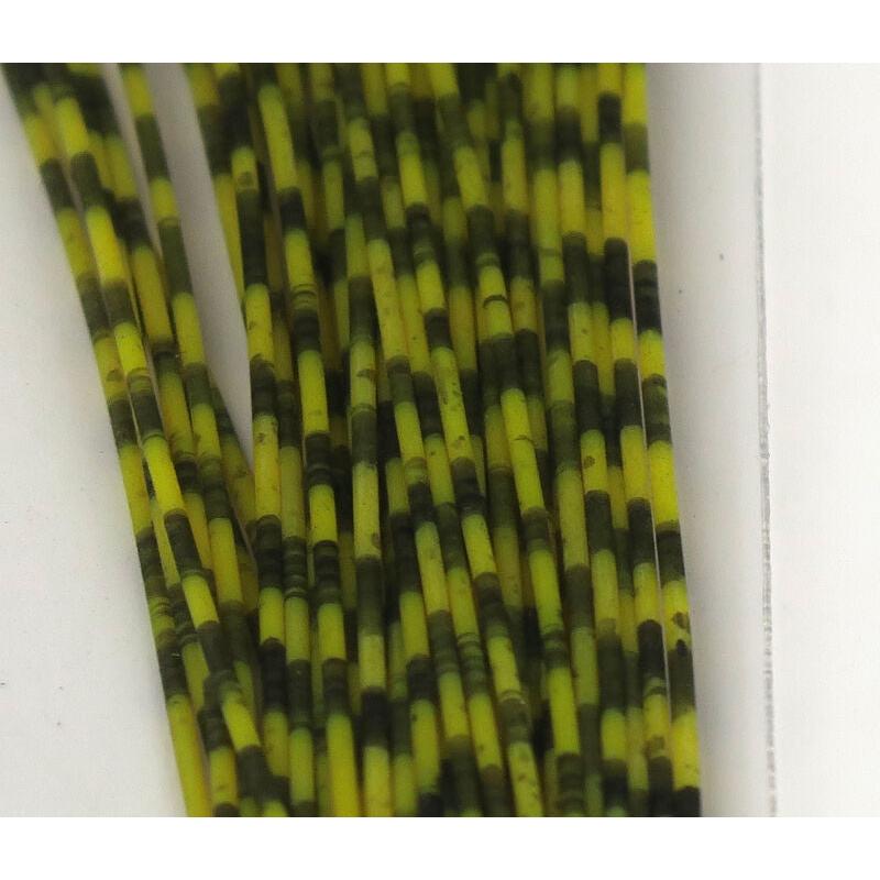 Hareline Grizzly Barred Rubber Legs - Medium
