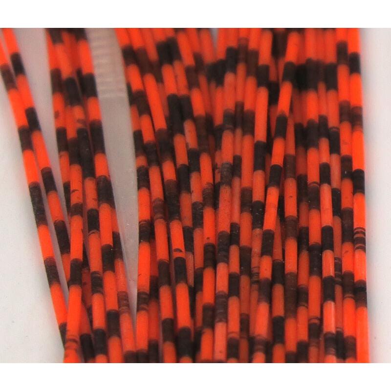 Hareline Grizzly Barred Rubber Legs - Medium