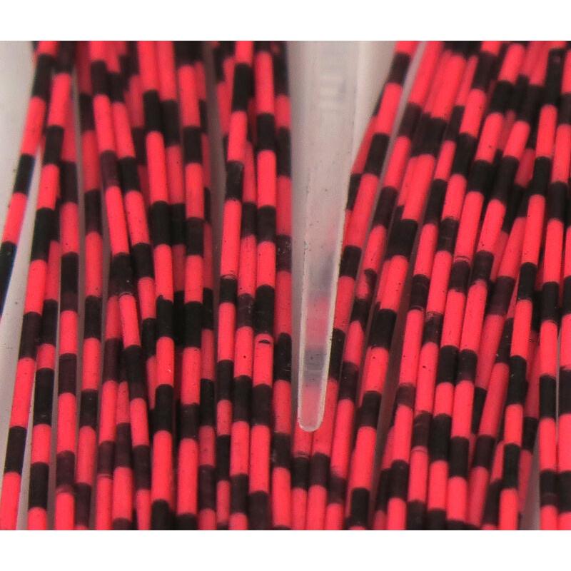 Hareline Grizzly Barred Rubber Legs - Medium