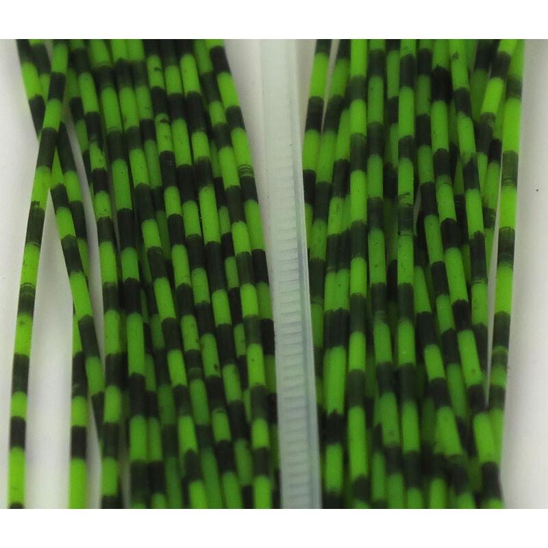 Hareline Grizzly Barred Rubber Legs - Medium