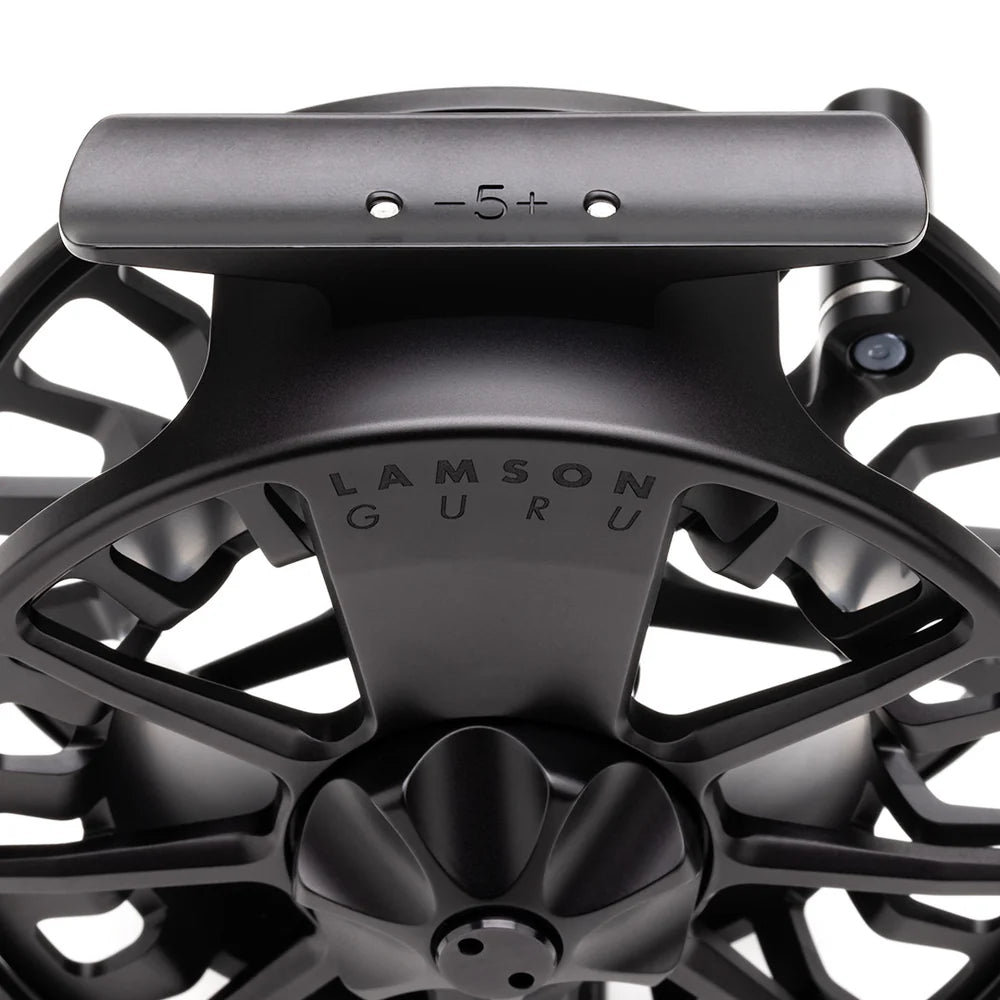 Lamson Guru S Fly Reel Blackout / 9+