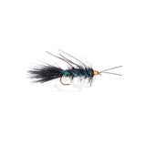 Gold Bead Crystal Bugger Rubberleg
