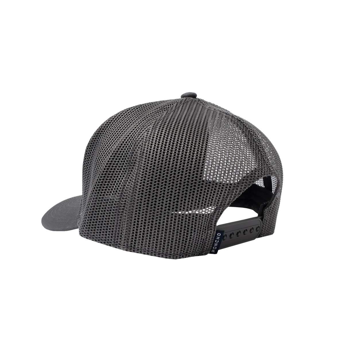 Poncho Poncho Trucker Hat - Grey Eagle.