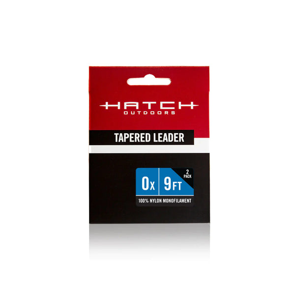 Hatch Professional Series Nylon Tapered Leader (2 Pack)