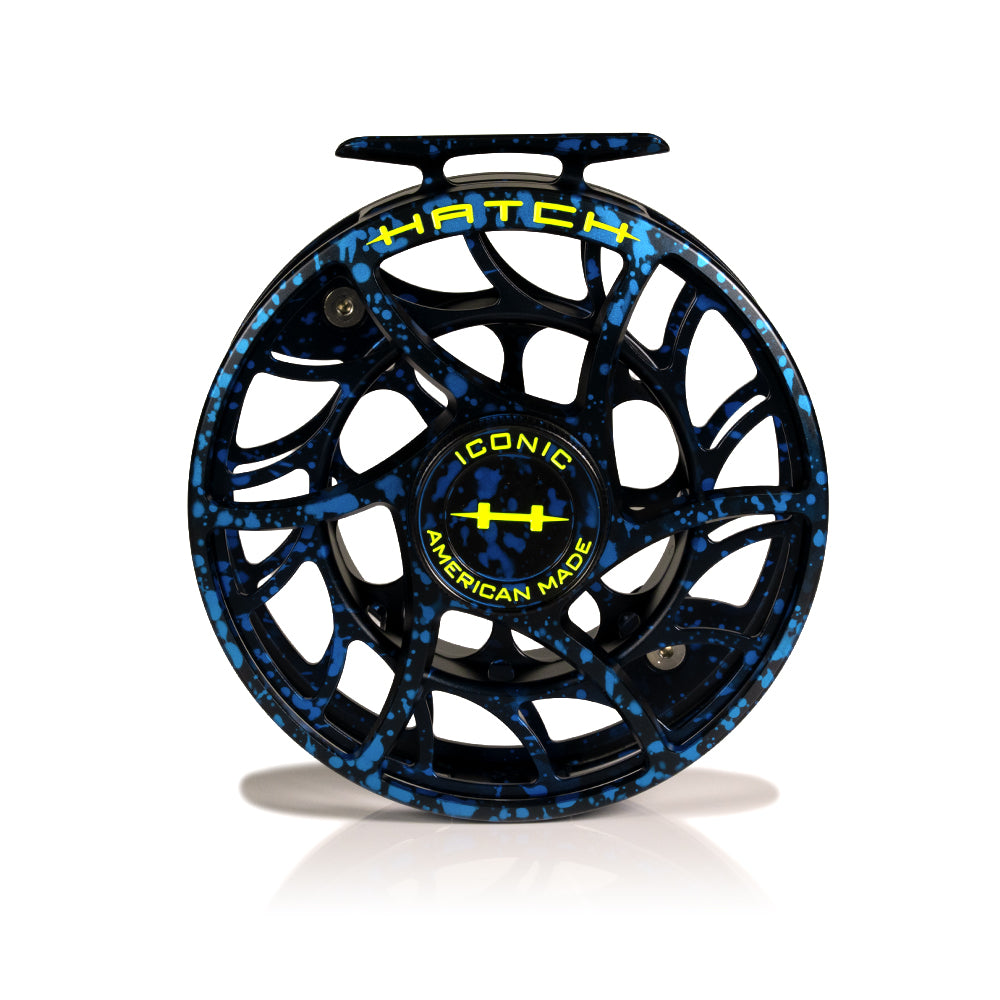 Hatch Iconic Large Abor Reel Reel - Dark Matter