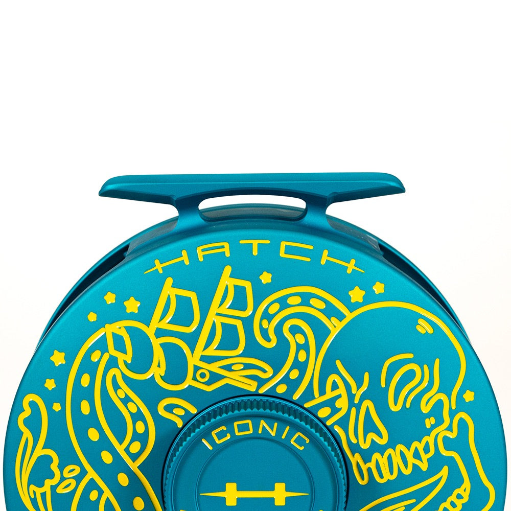 Hatch Iconic Fly Reel - The Kraken Edition