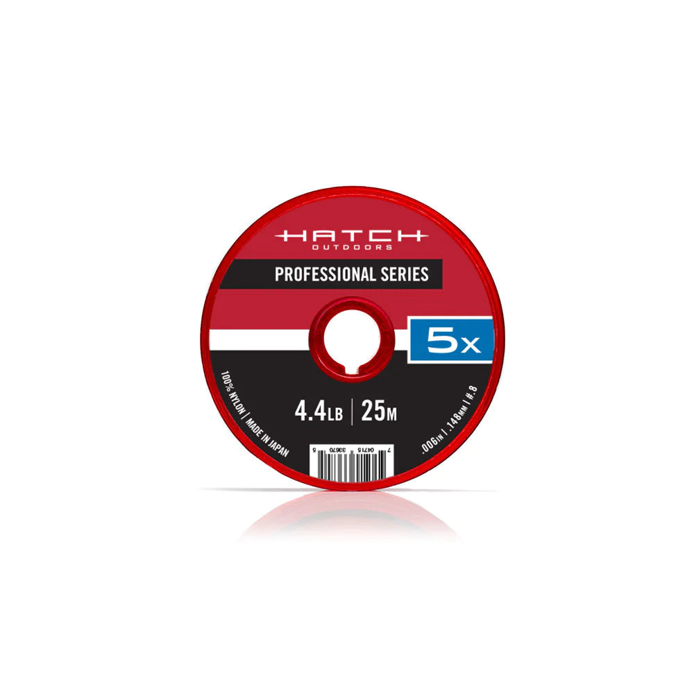 Hatch Professional Series Nylon Tippet - 25M