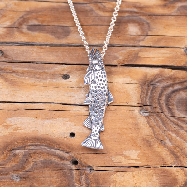 Tom Hughes Trout Necklace - 21
