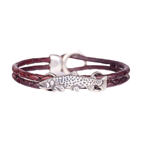bison designs tackle-box bracelet Buffalo And Bison Sterling Silver | Esquivel and Fees Handmade Sterling Silver Bison on a genuine 8.5 leather bracelet with a secure silver clasp. Whistle Bracelet