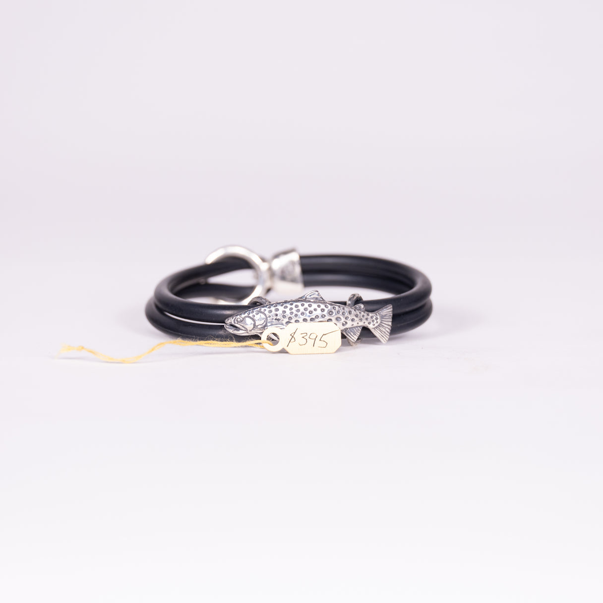 Tom Hughes Trout Bracelet - Rubber Band.