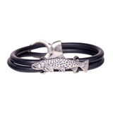 Tom Hughes Trout Bracelet - Rubber Band.