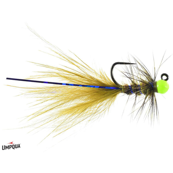 Umpqua Hot Bead Jolly Rancher - Olive - Size 12.