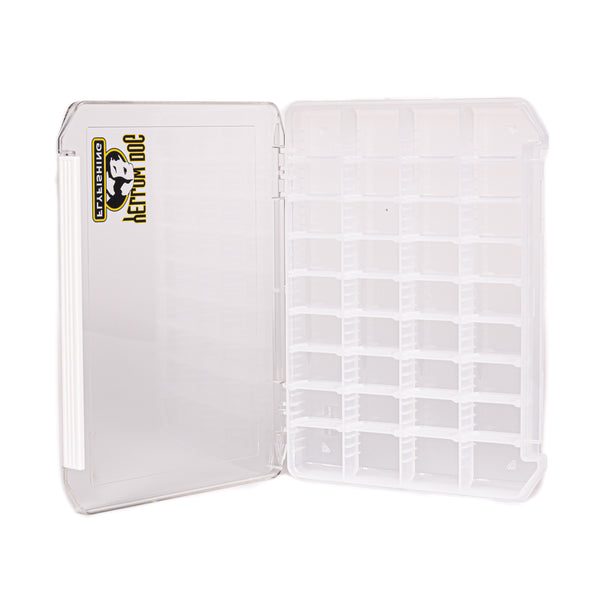Yellow Dog Clear Shallow 36-Compartment Box