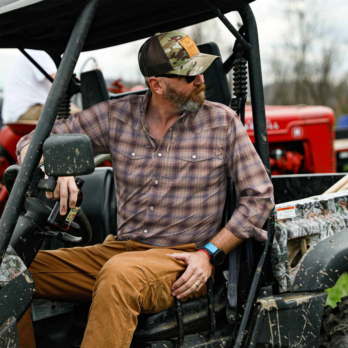 Poncho Western Shirt - The Muleshoe