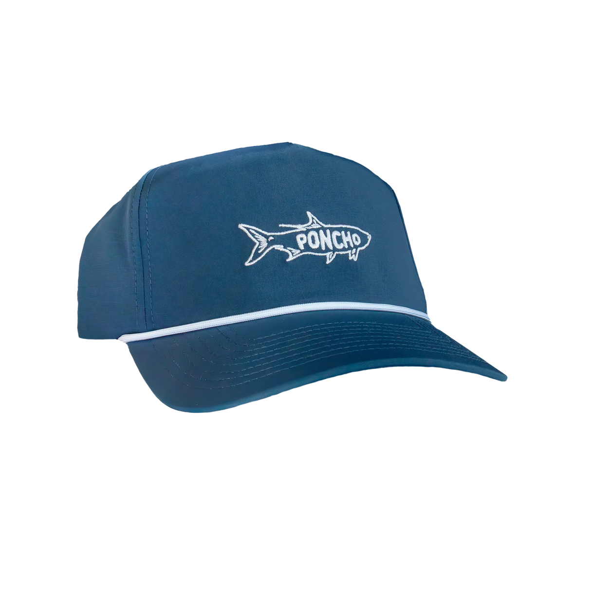 Poncho Poncho Rope Hat - Navy Tarpon.
