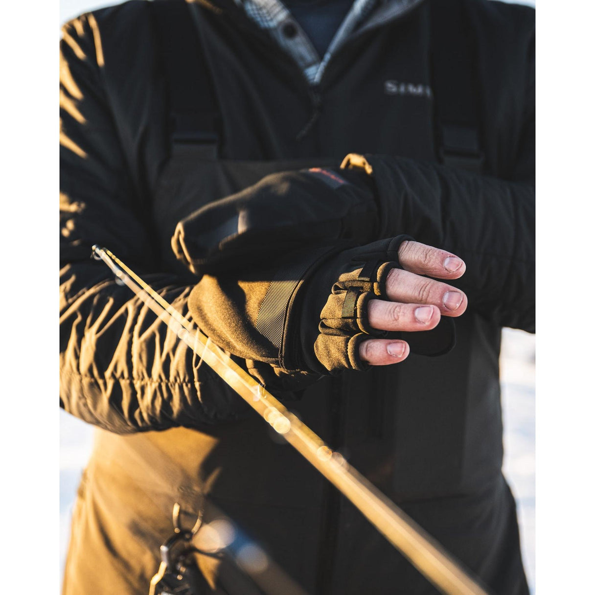 Simms WINDSTOPPER Foldover Mitt