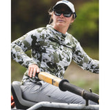 Simms Women's SolarFlex Hoody - Regiment Camo Cinder