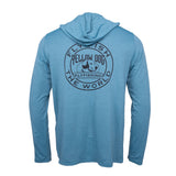 Patagonia Men's Capilene Cool Daily Hoody - YD Logo - Wetland Blue