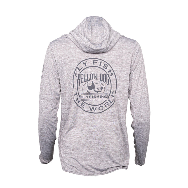 Patagonia W's Cap Cool Daily Hoody - Feather Grey - YD Logo