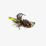 Peeping Caddis - Olive - Size 12