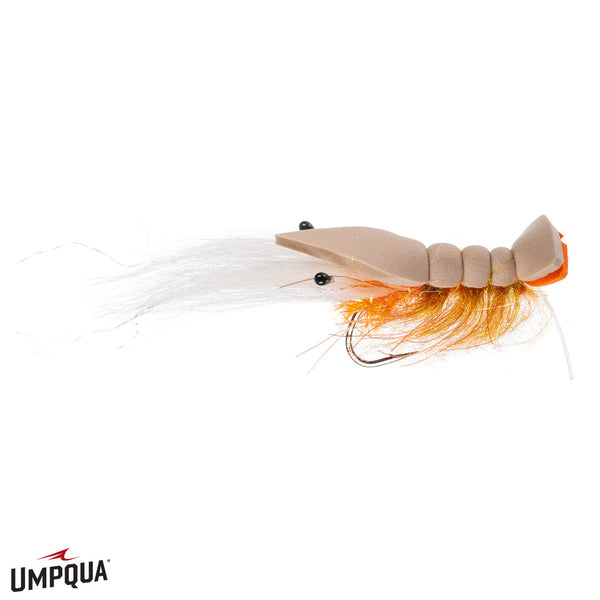 Umpqua Tan Richie's P Poppin Shrimp - Size 1/0.