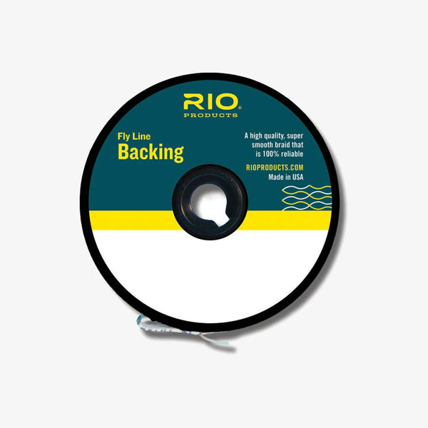 backinf for offshore fly reel Rio Dacron Fly Line Backing 30 lb / Chartreuse