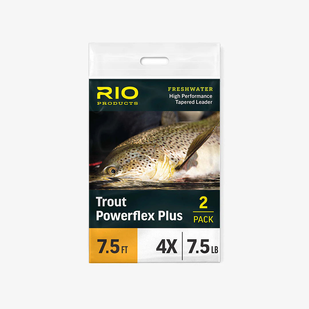 RIO Powerflex Plus Trout Leaders - 2 Pack