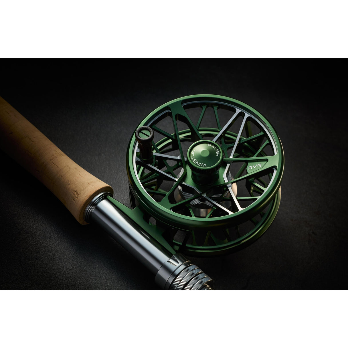 bauer rvr fly reels Bauer RVR Limited Edition - Green/Silver - 4/5
