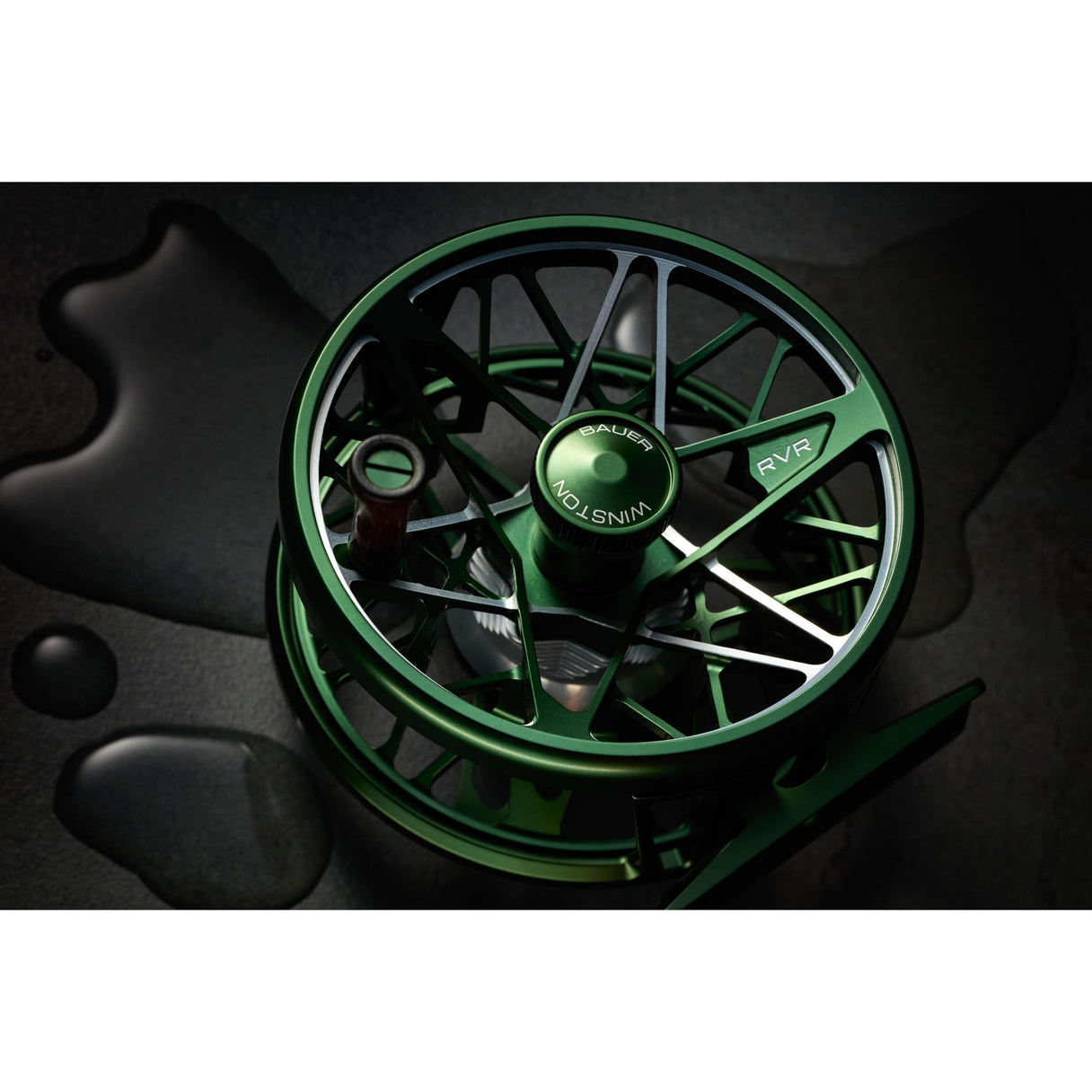 bauer rvr fly reel Bauer RVR Limited Edition - Green/Silver - 4/5