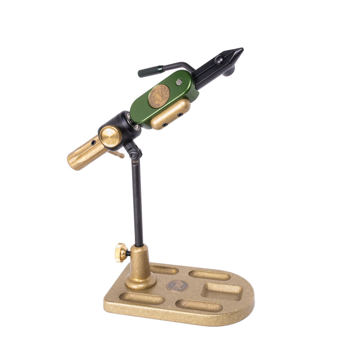 Regal Revolution Regular Head and Bronze Pocket Base - Rustic Pine - Vintage Finish