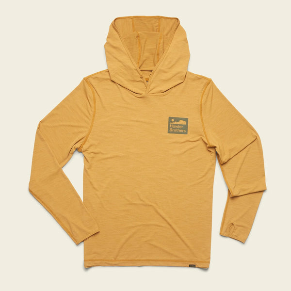 Howler Brothers HB Tech Hoodie - Old Gold