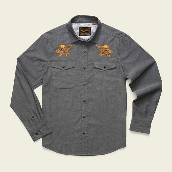 Howler Brothers Gaucho Snapshirt - Osprey Prey