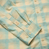 Howler Brothers Matagorda Longsleeve Shirt - Sheldon Dobby Plaid : Parchment