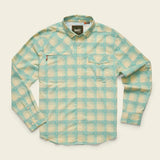 Howler Brothers Matagorda Longsleeve Shirt - Sheldon Dobby Plaid : Parchment