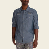 Howler Brothers Gaucho Snapshirt - Patrolling Rays