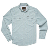 Howler Brothers H Bar B Tech Longsleeve - Supernova Stripe : Ash Blue
