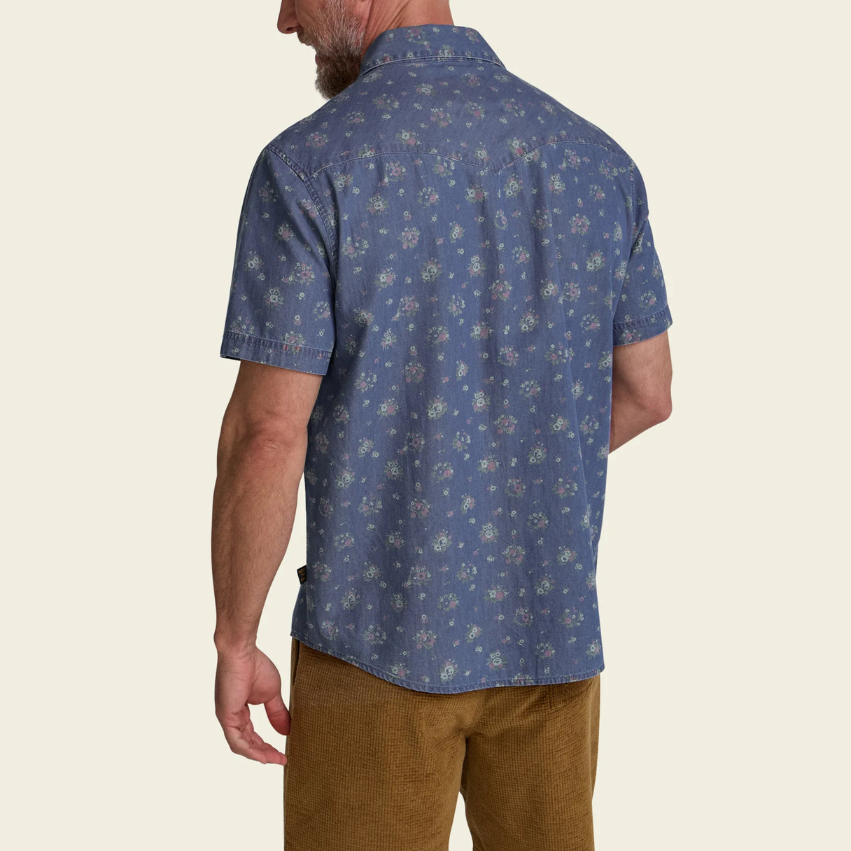 Howler Brothers H Bar B Snapshirt - Bouquets: Washed Indigo