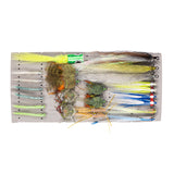 Yellow Dog Flyfishing Striped Bass Fly Assortment.