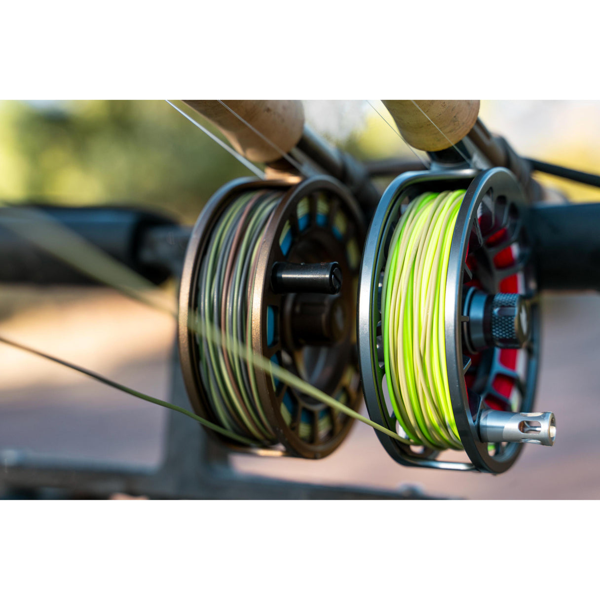 electromagnetic fishing pole with switch Sage Shift Reel