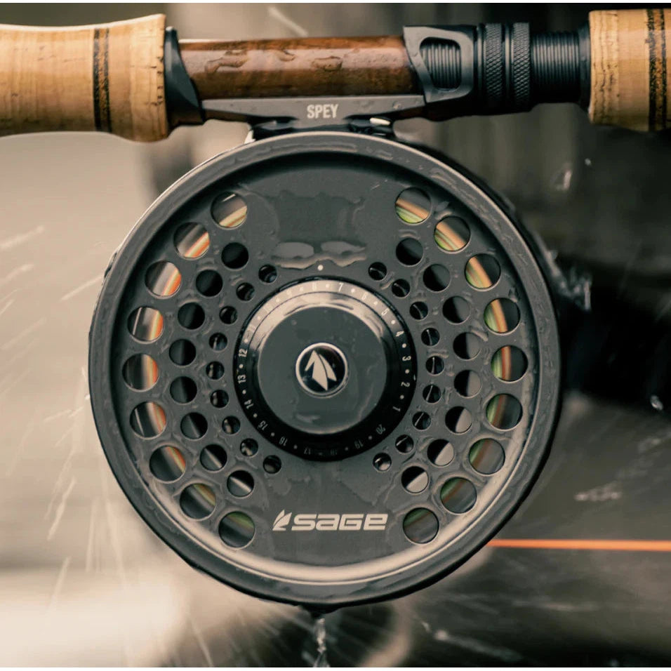 discount sage fly fishing reels Sage Spey II Fly Reel 8/9/10 Granite