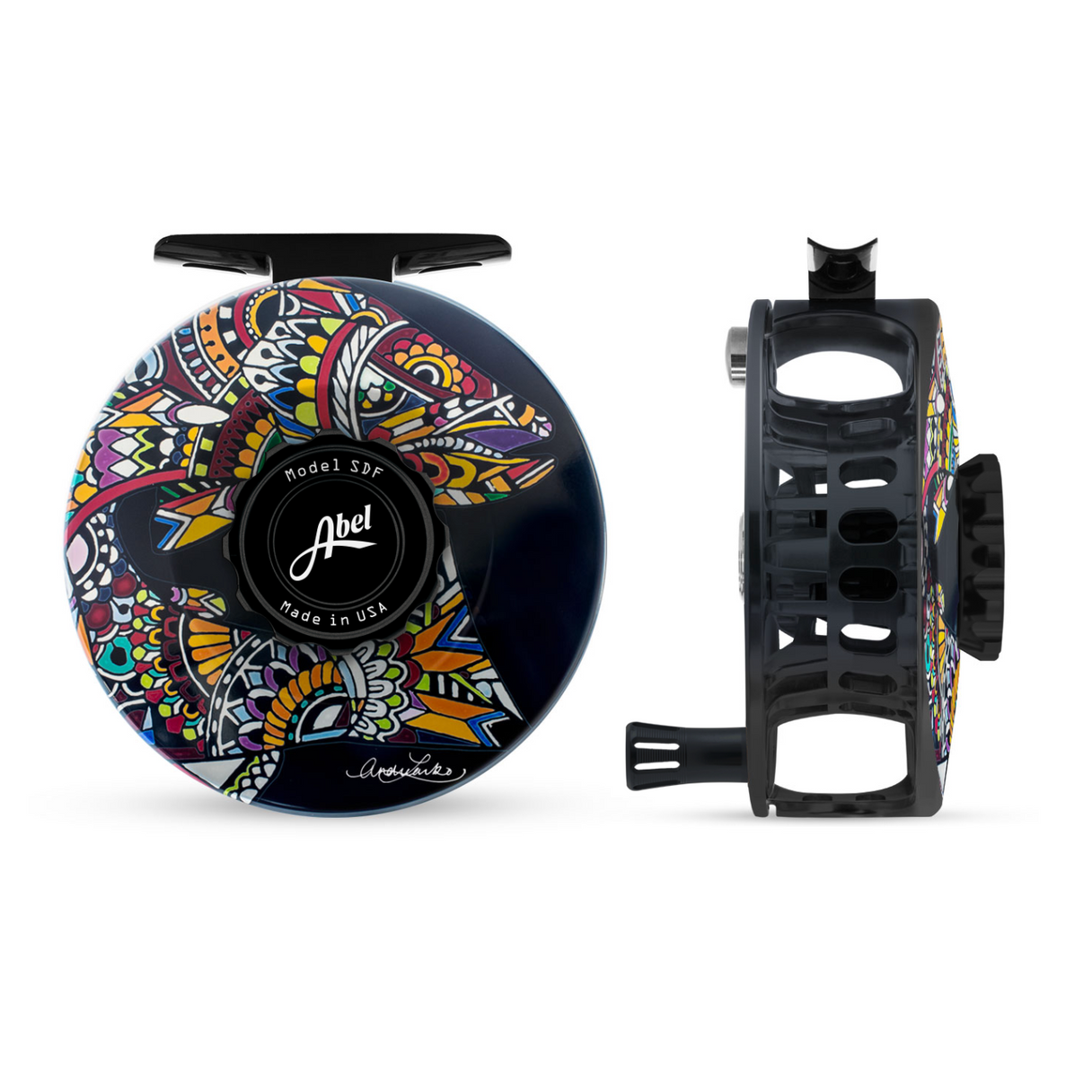 abel fly reel brown trout Abel SDF - Larko Brown Trout - Size 5/6